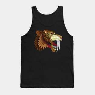 saber toothed tiger / cat Tank Top